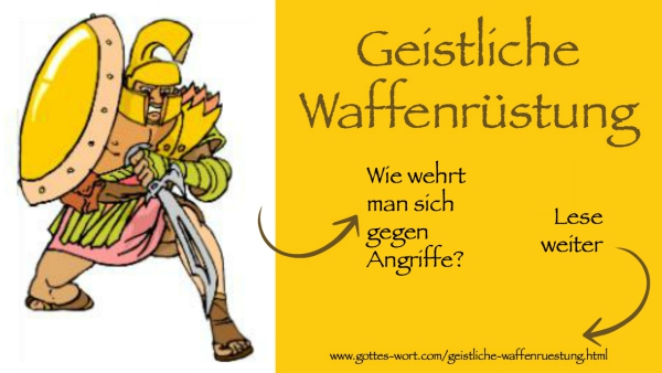 Geistliche Waffenrüstung | Gottes Wort Geistliche Waffenrüstung | Gottes Wort