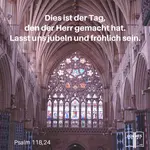 Gott, unser himmlischer Vater, ist würdig in unseren Gottesdiensten für seine bedingungslose Gnade und Barmherzigkeit jubelnd begrüßt und verehrt zu werden.