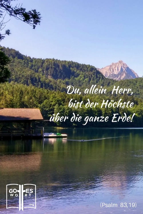 ✚ ... dessen Name Herr ist, allein der Höchste bist über die ganze Erde! Psalm 83,19
Lese: https://www.gottes-wort.com/transzendenz.html
#transzendenz #gotteswort #eigenschaften