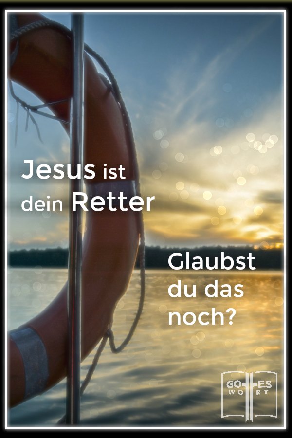 Die Gnade Gottes ist notwendig um das endgültige Urteil abzuwenden. Jesus sagte wer auf ihn vertraut wird leben. 
#retter #rettung #ewigesleben 
lese www.gottes-wort.com/rettung-verlieren.html