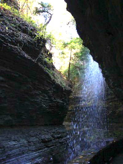 Bergschlucht – Watkins Glen, New York, USA