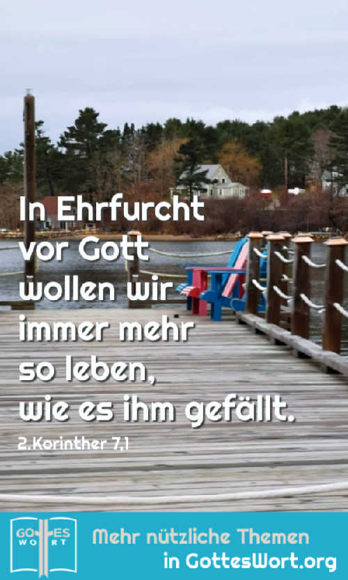 ✚ In Ehrfurcht vor Gott wollen wir immer mehr so leben, wie es ihm gefällt. 2.Kor 7,1
https://www.gottes-wort.com/gewohnheiten.html
#gotteswort #gewhonheiten #bibel