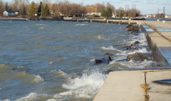 Hafenanlage, Port Maitland, Ontario, Kanada 