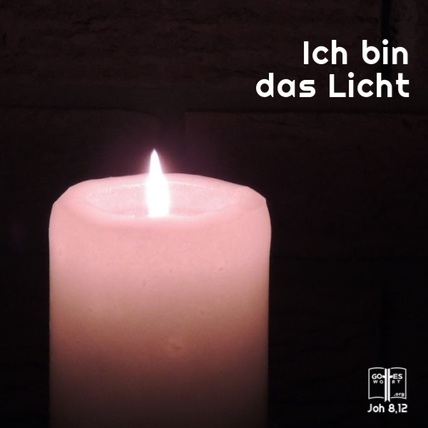 Jesus sagte: "Ich bin das Licht der Welt," - Johannes 8,12
#dulden #veraenderung #gotteswort #bibel