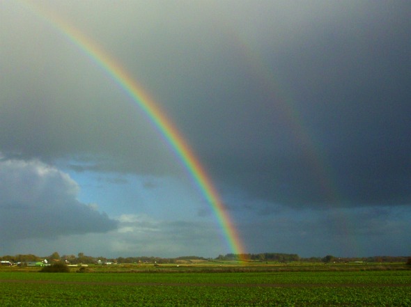 Regenbogen - Bordelum, Nordfriesland