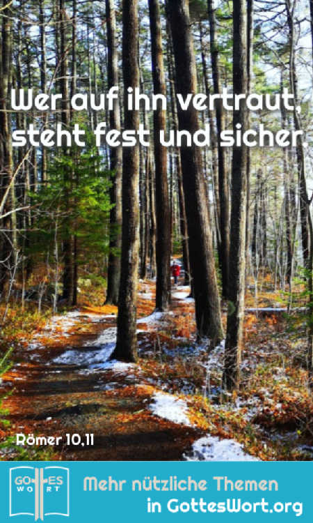 ✚ Warum ein Glaube an Jesus? ... Wer auf ihn vertraut, steht fest und sicher. Römer 10,11
Lese: https://www.gottes-wort.com/ein-glaube.html
#glaube #jesuschristus #gotteswort