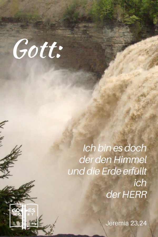 Unendlichkeit Gottes ...Jeremia 23,24
Wasserfall, Letchworth, NY USA