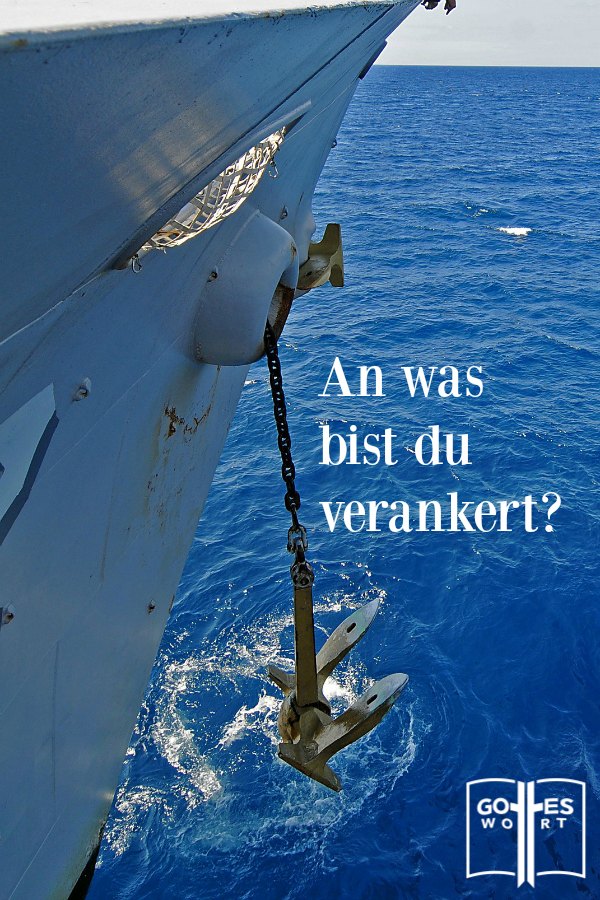 ✚ Verankert? Warum und wo? Gott will dass wir frei sind. Aber das geht nur wenn wir nahe zu ihm kommen. 
www.gottes-wort.com/verankert.html
#hoffnungisteinanker #anker #festeranker #gotteswort