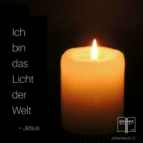 ✚ Ich bin das Licht der Welt ... Jesus
Weiterlesen:  https://www.gottes-wort.com/das-licht.html
#daslicht #jesuschristus #gotteswort #lichtderwelt