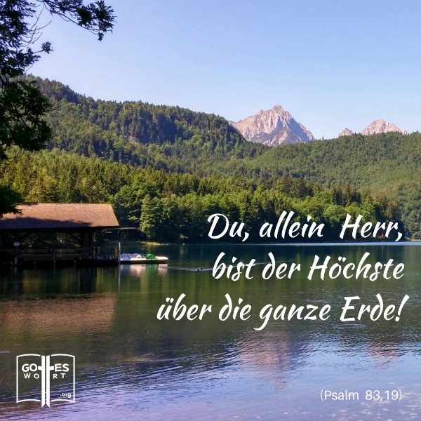 ✚ ... dessen Name Herr ist, allein der Höchste bist über die ganze Erde! Psalm 83,19
Lese: https://www.gottes-wort.com/transzendenz.html
#transzendenz #gotteswort #eigenschaften