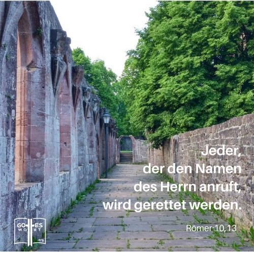 Denn "jeder, der den Namen des Herrn anruft, wird gerettet werden."
Römer 10,13
https://www.gottes-wort.com/erneuerung.html
#gotteswort #erneuerung #jesuschristus