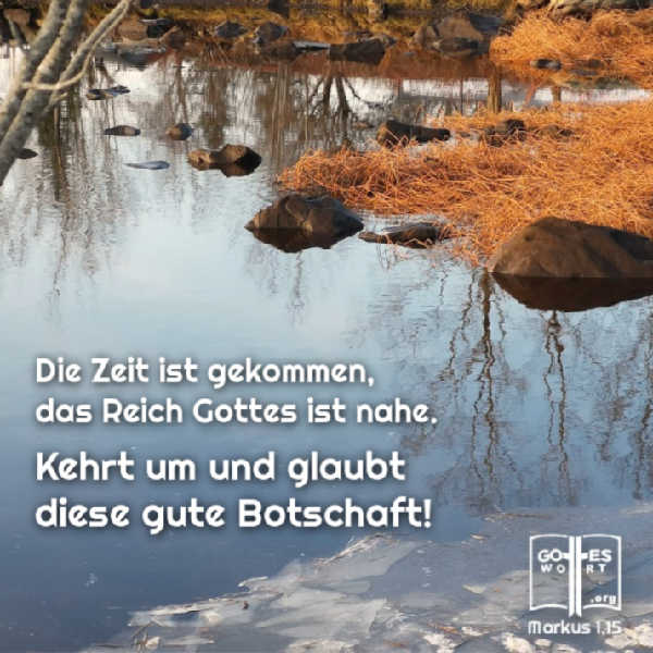 ✚ Er sagte: »Die Zeit ist gekommen, das Reich Gottes ist nahe. Kehrt um und glaubt diese gute Botschaft!« Markus 1,15
Lese: https://www.gottes-wort.com/radikale.html
#botschaft #gutenachricht