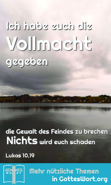 ✚ Ich habe euch die Vollmacht gegeben ,... Nichts wird euch schaden. Lukas 10,19
Lese: https://www.gottes-wort.com/der-teufel.html
#teufel #jesuschristus #macht